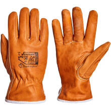 Superior 378GOBKL ENDURA WATERSTOP/OILBLOC GOAT KOR LÆDERDØRER Handske med Kevlar foret arbejde Cut Resistant X-Large (pakke med 1 par)