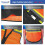 ProtectX High Visibility Safety Vest with Reflective Strips  Front Zipper  Multi-Function with 6 Pockets  Lightweight Breathable Construction Vest  AN 3