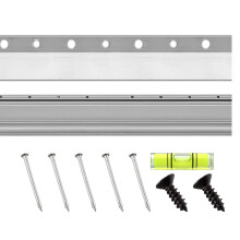 Hangman 10-Zoll-Bilderaufhnger-Rahmen-Aufhngesystem-Set, keine Schden an der Wand, vermietungsfreundlich, franzsische Klampe, Z-Stange, Nagelunte