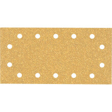 Bosch Professional 50x Expert C470 Sandpaper (for Hardwood  Paint on Wood  115x230 mm  Grit 40  Accessories Orbital Sander)