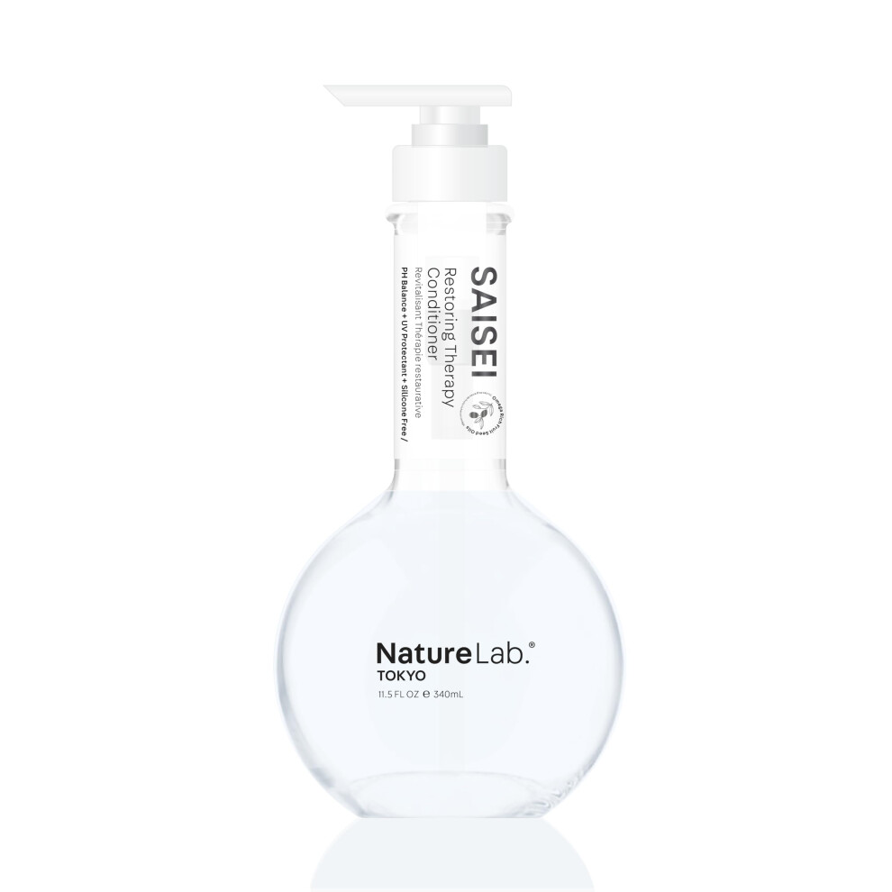 Naturelab. Tokyo Saisei Restoring Therapy Conditioner: Lightweight Nourishment For Resilient Healthy Hair 11.5 Oz