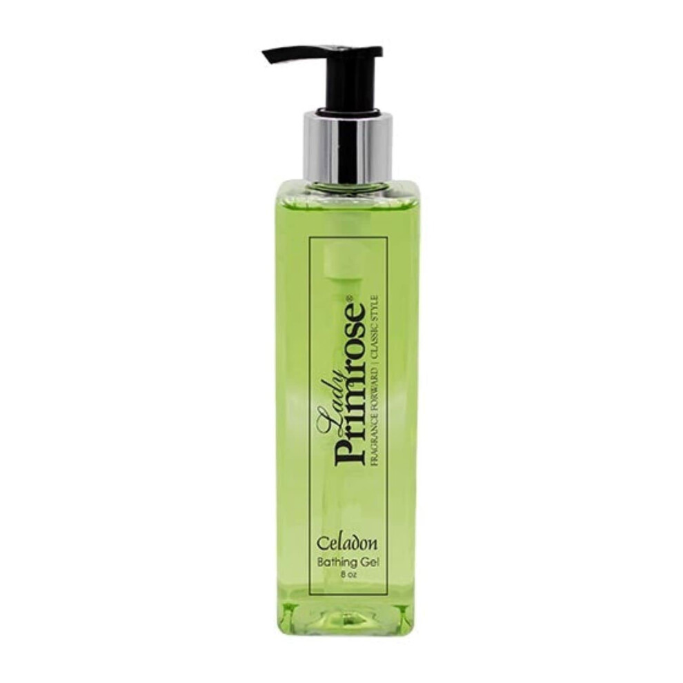 Lady Primrose Celadon Bathing Gel 8 Fluid Ounces