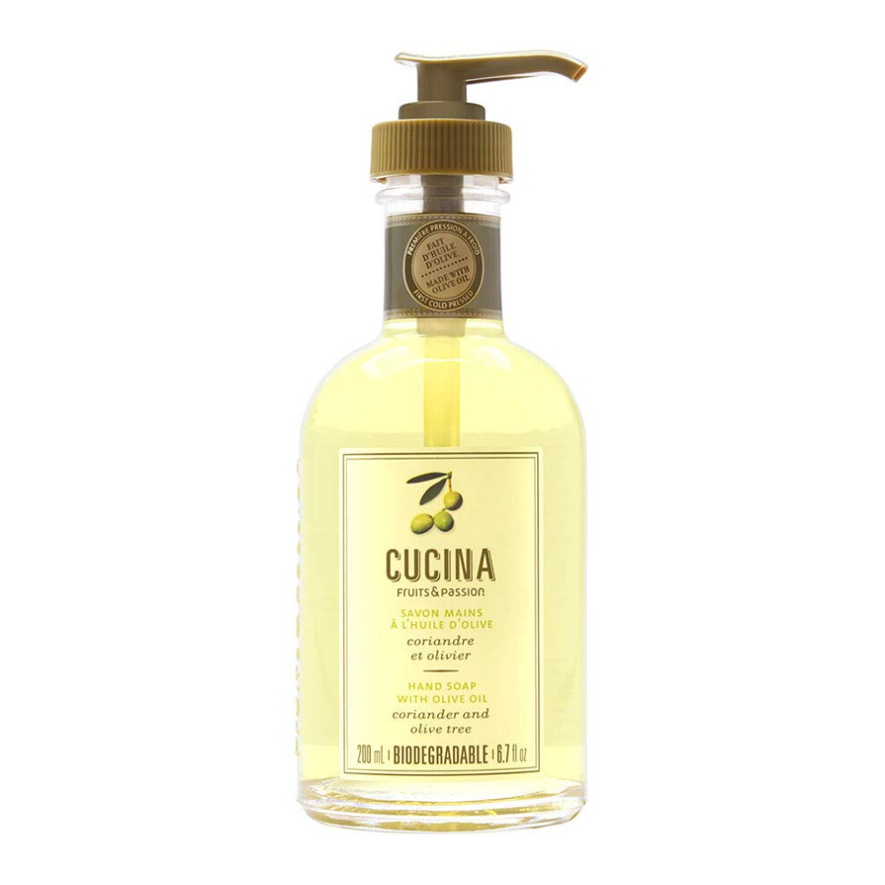 Fruits And Passion Cucina Fruits & Passion Hand Soap With Oliver Oil - Coriander And Olive Tree 6.7Oz