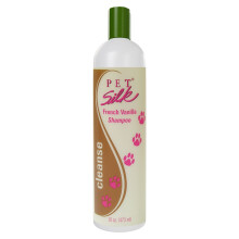Shampoing Pet Silk Vanille Française 16 Oz