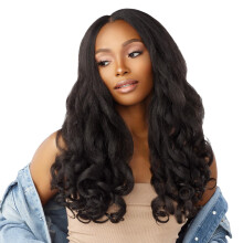 Sensationnel Curls Kinksandco clip in top lady 18 tuuman helppokäyttöiset klipsit luonnollisille 3c-4c hiuksille (S1B/30)