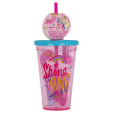 Taste Beauty JoJo Siwa Shine On! Becherset mit aromatisiertem Lipgloss und duftendem Nagellack, 4-teiliges Set