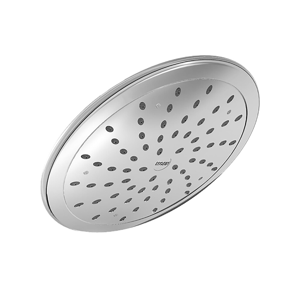 Photos - Shower System Moen Chrome Bathroom 8-Inch Wide Fixed Rainfall Showerhead 6345 6345