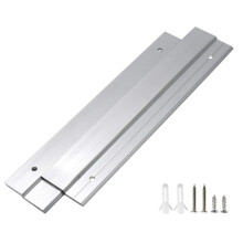 Zorfeter Z Hanger French Cleat Hanger 10 Inch - Mirror  Picture  Whiteboard  Headboard  Artwork Frames Wall Mounting Brackets - Z Bar Hanger Supports