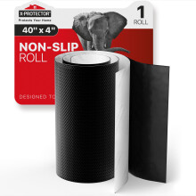 X-Protector Antislipmat - 1 zwarte rol 40 x 4 - Premium siliconen voetjes om te voorkomen dat meubels wegglijden - Antislipvloerbeschermers voor meub