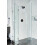 Moen Matte Black Eco-Performance One-Function 6-3/4"""" Diameter Spray Head Rainshower  S176EP15BL 3
