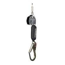 Guardian Fall Protection 10901 Halo Web SRL 3,35 m Nylon-Gurtband mit Karabinerhaken mit Drehgelenk und Stahlbewehrungshaken