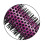 Diane Extra Firm Thermal Round Brush, Medium, (D9622) 2