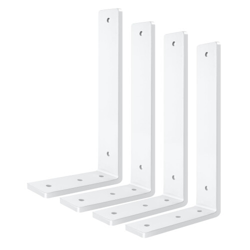 Lifewit Venster Plant Zwevende Planken 15 inch, 4 Pack Acryl Zuignap Plank, Vensterbank Verlenger voor Binnen Vetplanten, Micro Greens, Zaad Starter Potten, Kruiden Plantenbakken