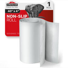 X-Protector Antislipmat - 1 witte rol 40 x 4 - Premium siliconen voetjes om te voorkomen dat meubels wegglijden - Antislipvloerbeschermers voor meube