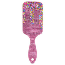 Iscream Sprinkle Sparkle 9"""" nylon srtju kefe nedves vagy szraz hajra fnyes dsztssel