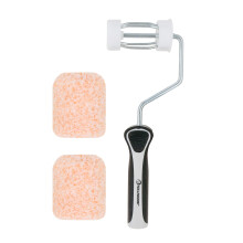 ROLLINGDOG 3 inch verfroller - Kleine verfroller Microvezelrollerhoezen 3/8 inch pool voor het schilderen van muur, plafond, randen en randen