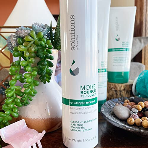 GREAT CLIPS Solutions Curl Whipped Mousse 8,5 oz | Definisce e valorizza i ricci | Per capelli mossi e ricci 2