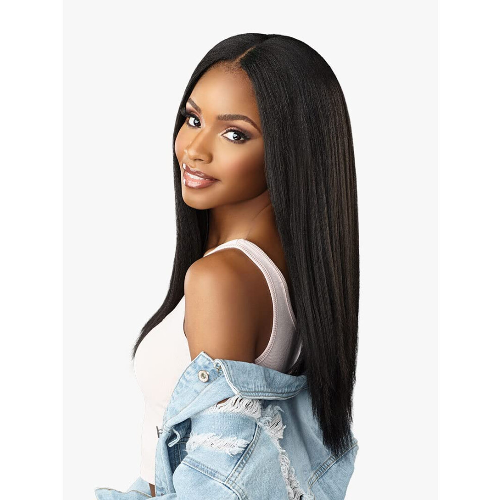 Sensationnel Unisex Curls Kinks & Co Synthetic Hair Clip Ins - Alpha Woman 18 (Color:t230)