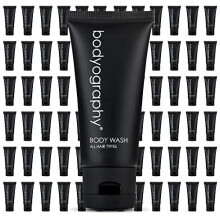 World Amenities - Bodyography - Body Wash | 1,4oz | Levendula borsmenta mini utazsi mretu piperecikkek (100%-ban jrahasznosthat cso, felhajthat