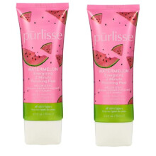 Purlisse Watermelon Energizing 2 Minute Polishing Peel Cruelty-free Paraben & Sulfate-free Brightening & Smoothing 2 Pack