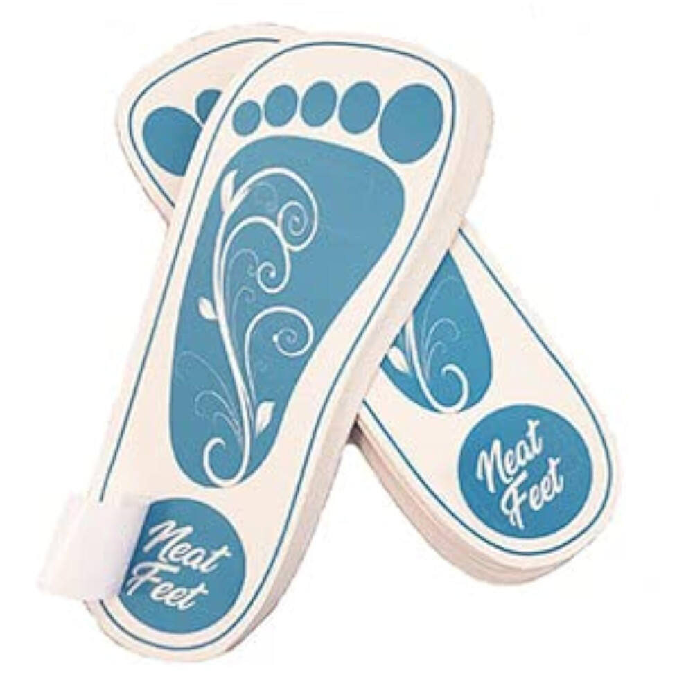 25 Pairs (50 feet) Premium Disposable Spray Tanning Feet Pads for Sunless Tanning