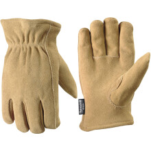 Wells Lamont Men's Thinsulate Deerskin Winter Gloves Extra Large (1091) Tan