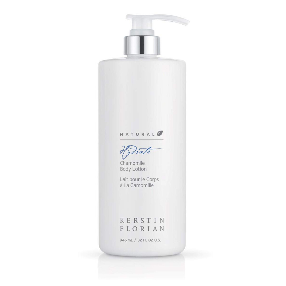 Kerstin Florian Chamomile Body Lotion | Nourishing Hydrating Moisturizer With Aloe & Jojoba Oil | Soothes Dry Skin | 32 Fl Oz