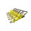 6 Pack 2 """" X15 'Ratchet Rem Bind 5000 lb J Hook 1