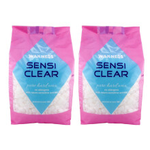 Waxness Sensi Clear Glass Rosin Free Hard Wax 2,2 lb / 1 kg Verpakking van 2