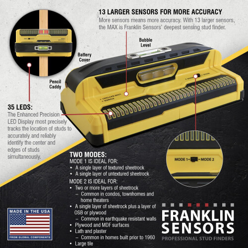 ?????e?t??/sa??t?? t????? Franklin Sensors ProSensor MAX ?e 13 a?s??t??e? ??a ?????a ?a? ?eta????? d?????a, sa???e? ????, p?a????a ?a? ???a 2