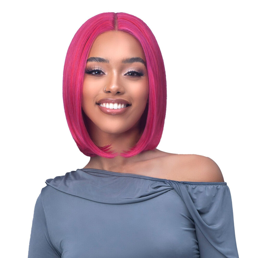 Perruque Lace Front Hd Bobbi Boss MLF930 Jenny (Noir De Jais 1)-image