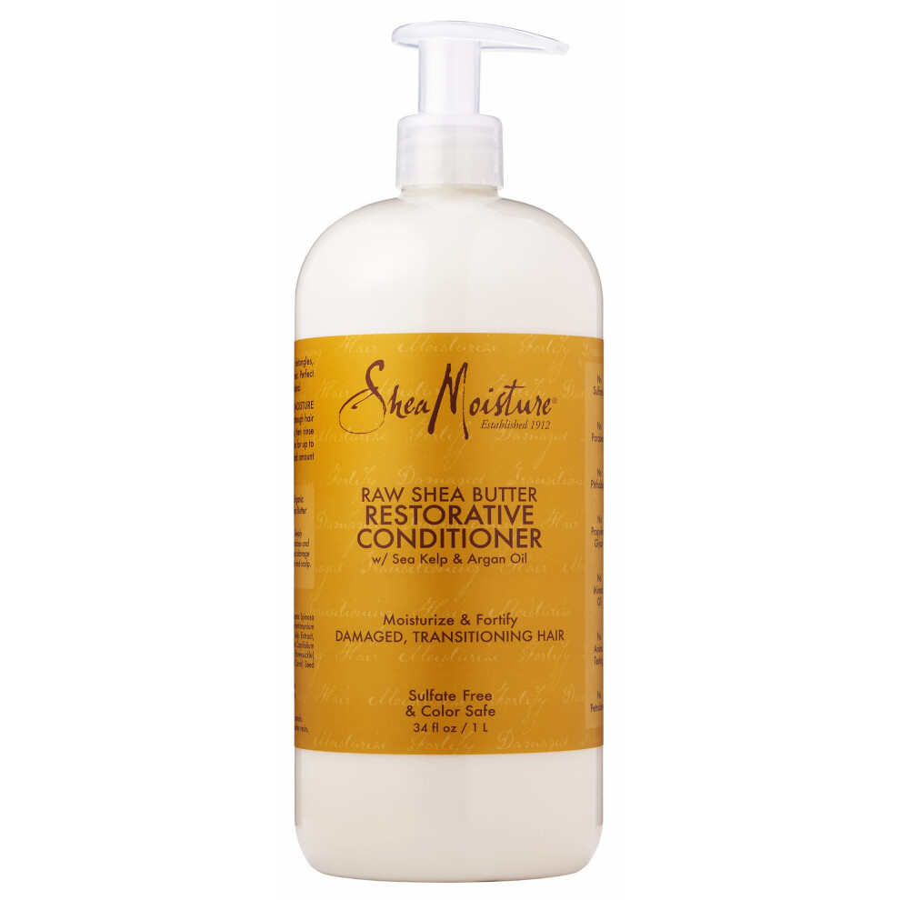 SheaMoisture Raw Shea Butter Restorative Conditioner  34 oz.