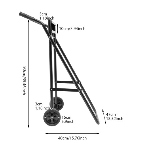 Outboard Boat Motor Cart 1