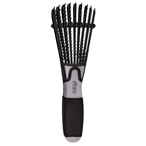 Evolve Wide Flow-Thru Detangler Black 2