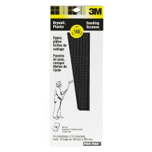 3M Drywall Sanding Screens 99437 4 3/16 in x 11 1/4 in 150 grit 10 screens/pk 10 pks/cs