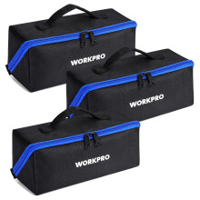 WORKPRO szerszmtska cipzrral, 10""-es, szles szj, nagy teherbrs szerszmtrol tska Tbbcl cipzras szerszmtska, hordtska szervezohz,