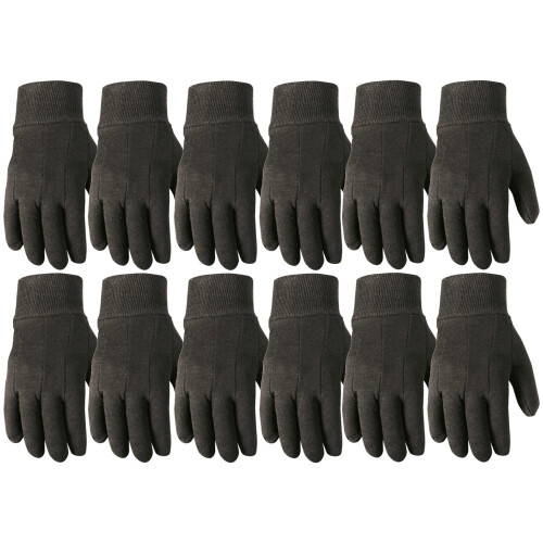 Wells Lamont Versatile Work Gloves Lightweight  Durable  Comfortable Jersey Basic  12-Pair Bulk Pack  X-Large (506XLZ)
