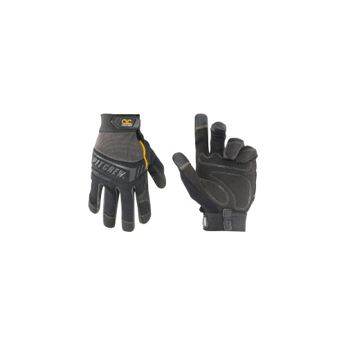 Custom Leathercraft205B Engine Crew Mechanic's Glove  Black  Medium