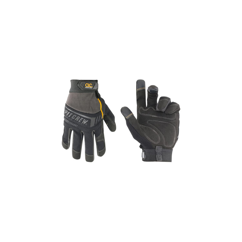 Custom Leathercraft205b Engine Crew Mechanic's Glove Black Medium 084298520532