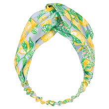 Lilly Pulitzer Värikäs Twist Wrap -pääpanta Elastinen pääpanta Söpöt hiustarvikkeet naisille ja tytöille Make Lemonade