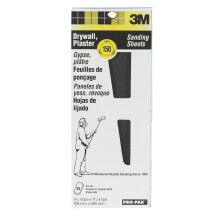 3M Pro-Pak Drywall Sanding Sheets 150D-Grit 4 3/16 by 11 1/4-in 25-Pack