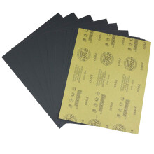 Sandpapirark 800 Grit Dry Wet Sand Paper 9 x 11 tommer siliciumcarbid til træmøbler Efterbehandling af metalslibning og bilpolering 10 -ark