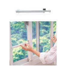 Greatim GT-DB005 Home Security Vinduesl?s Udg?ende vinduesl?s B?rnesikkert l?sesystem Antiliftl?s Lodret stang til enkelth?ngte vinduesvinduer Ju