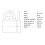 Abus Abus 145/20 C 20mm Body 3 Dial Resetable Combination Padlock Yellow 4