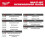 Milwaukee Milwaukee schroevendraaier M-BIT RCHT 27 in 1 48-22-2904 2