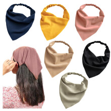 YONEEKSS 6 Pcs Hair Headband for Women Hair Kerchief Headpiece Wraps