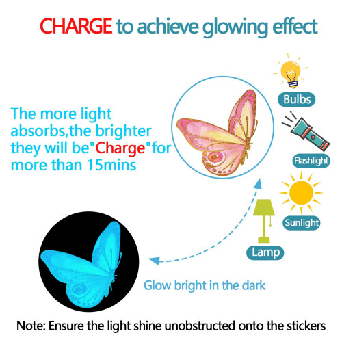 Glow in The Dark Butterfly falmatrick 2