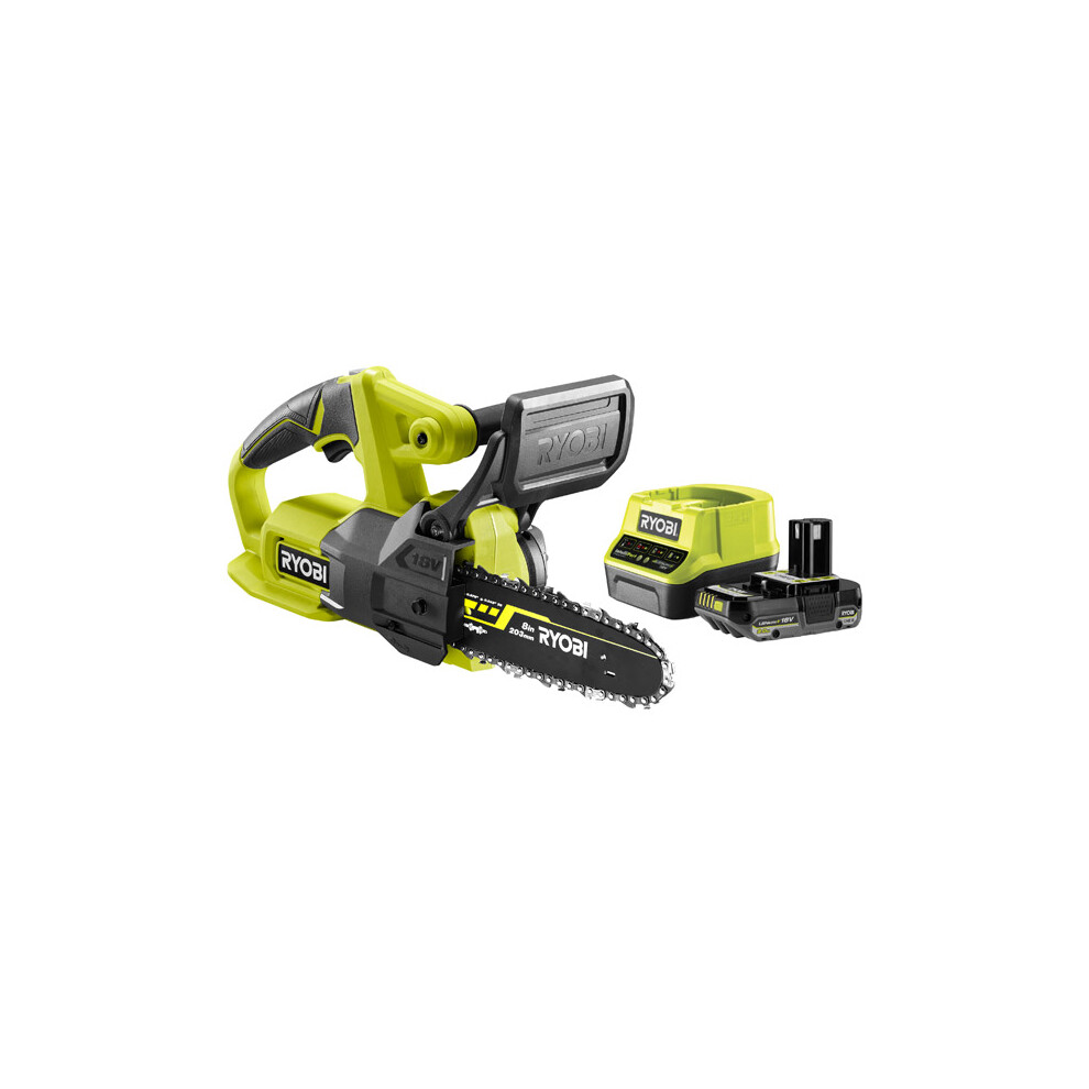 Ryobi ONE+ Compact 20cm Chainsaw 2.0Ah Kit 18V RY18CS20A-120