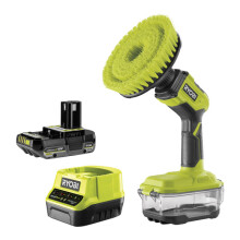 Ryobi 18V ONE+ Compact Power Scrubber 2.0Ah Kit - R18CPS-120