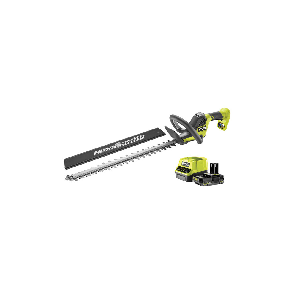 Ryobi One+ 55Cm Hedge Trimmer 18V Ry18ht55a-120 2.0Ah Kit